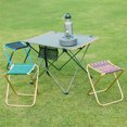 thumbnail image 3 of Yuarrent Taburete de silla plegable portátil plegable para pesca al aire libre Picnic Camping Pescar 3 Yuarrent OD0707-03, 3 of 6