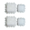 thumbnail image 4 of Modelo de Ladrillo de Flores Decorativo de 4 Piezas, Modelo de Césped para Uso Exterior, Accesorios, Adoquines de Patio Versátiles, para, 4 of 9