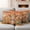 Beige Light Yellow Pumpkin Orange, variant on Fall Orange Pumpkins Outdoor Waterproof Pillow Covers, Thanksgiving Cute Cow Rustic Maple Leaves Decorative Square Throw Pillowcase Sofa Cushion Sham for Patio/Couch/Chair, 26"x26" 2 Pack