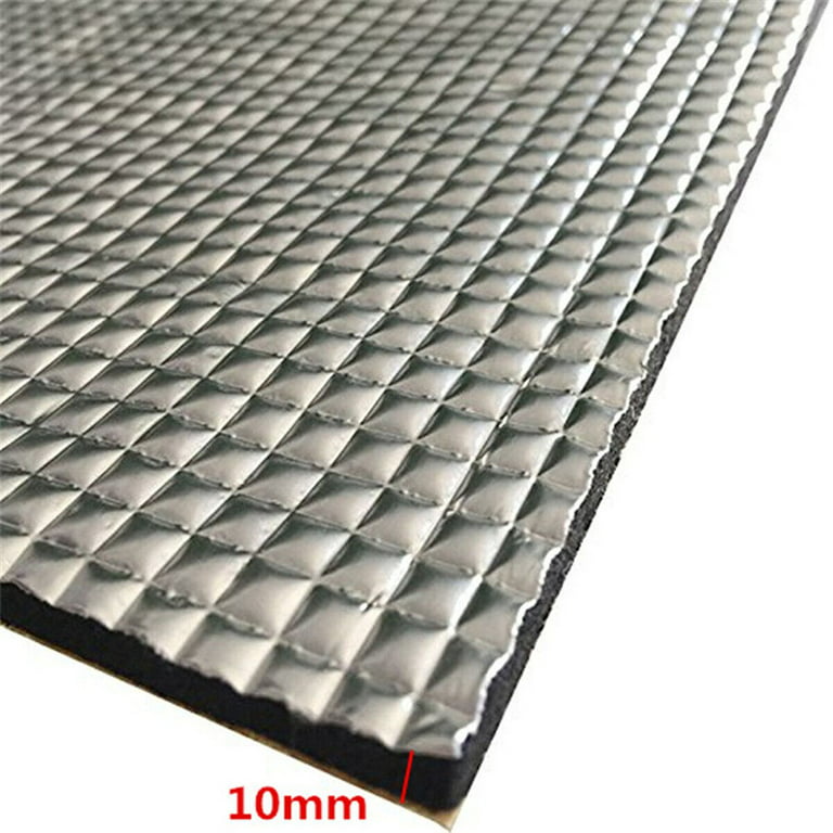 10Mm Car Hood Insulation Sound Deadening Pad Heat Shield Thermal