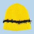 thumbnail image 1 of TINZ Winter Adult Knitted Hat Color Matching Wool Hat Winter Gear Ear Covering Hat Hat Winter, 1 of 3