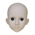 thumbnail image 4 of TOOYFUL Mannequin Training Head, Practice Makeup Doll, Portable Model, Cosmetology Face Head for Eyelash Extensions Beginner Grafting Gray Eyes YellowSkin, 4 of 9