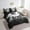 Grey, variant on Erosebridal Neon Lightning Bedding Sets Twin with Comforter, Blue Lightning Duvet Insert,, Reversible 7 Pieces