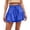 Blue, variant on HXWCHs Women's Summer High Waist Wrap Skirt Pants Stylish Drawstring Folded Wide Leg Palazzo Culottes for Casual Wear Blue XL