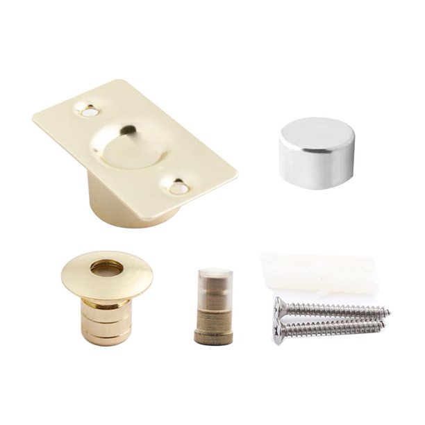 Pestillos magnéticos para puerta, herrajes invisibles y silenciosos para puerta (dorado) Likrtyny Para estrenar