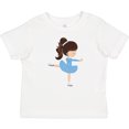 thumbnail image 3 of Inktastic Ice Skating Girl, Brown Hair Girls Baby T-Shirt, 3 of 5