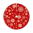 thumbnail image 1 of Desktop Ornament Christmas Tree Skirt Tree Apron Decorative Bottom for Holiday Celebrations, 1 of 1