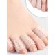 thumbnail image 3 of Tubos para dedos de Pies Hugtrwg Protectores Silicona Transparente 10 Uds, 3 of 9