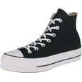 thumbnail image 2 of Converse CTAS Lift HI Sneaker, Black/White/White, 6 M US, 2 of 6