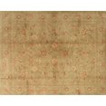 thumbnail image 1 of Ahgly Company Machine Washable Indoor Rectangle Traditional Yellow Area Rugs, 2' x 4', 1 of 7