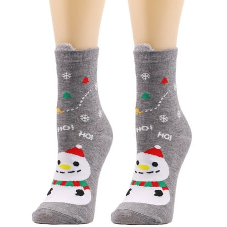 

DENGDENG Women s Soft Christmas Socks Crew Winter Warm Socks for Women Gifts