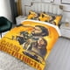 thumbnail image 3 of Película de Autoconfianza Conjunto de sábanas temático, trío de piezas, cómodo y amigable con la piel, diseño único, regalo de decoración para el hogar para familiares, amigos y fans,173cm *218cm, 3 of 6