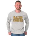 thumbnail image 5 of Nacho Cheese Funny Food Carbs Snacks Long Sleeve TShirt Men Women Brisco Brands L, 5 of 6