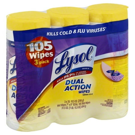 Lysol Da 105 Ct Wipes