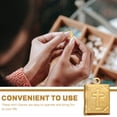 thumbnail image 3 of unbranded 10Ud Dijes Decorativos De En Cobre Dorado Accesorios Para Manualidades Y De Joyas, 3 of 6