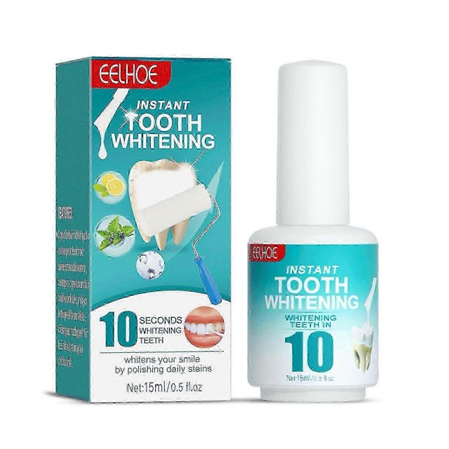 15ml Instant Tooth Whitening Paint Remove Stains Fresh Breath No Sensitivity Quick Resu