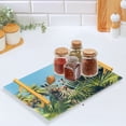 thumbnail image 5 of Ryvnso Zebra in Palm Tree Bathroom Tray Vanity Countertop Trays Acrylic Organizer, 5 of 7