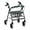Floral and Avian Motifs, variant on HELLHERO Floral and Avian Motifs Back Rest Covers and Rollator Walker Seat Covers for Unisex Easy to Clean for Washable