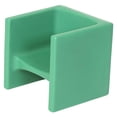 thumbnail image 1 of Children's Factory Indoor Outdoor Kids Cube Chair For Classroom, Green, 1 of 4