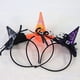 thumbnail image 4 of Elaine Room Diadema Sombrero Aro Banda Headwear Bruja Mago Telaraña para Halloween Fiesta de Navidad Disfraz Niñas Niños Mujeres, 4 of 4