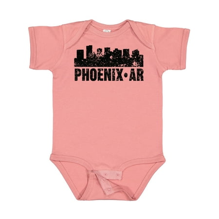 

Inktastic Phoenix Skyline Grunge Gift Baby Boy or Baby Girl Bodysuit