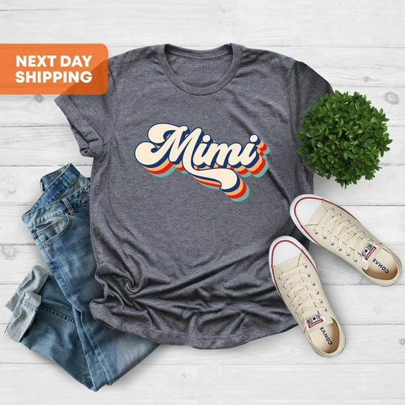 Retro Mimi Shirt, Mothers Day Shirt, Mimi Shirt, Grandma, Promoted to Mimi T-shirt, Mimi Life Tee, New Mimi Shirt, Mimi Birthday All Size S-5Xl