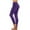 Purple, variant on ZunFeo Womens High Waisted Leggings with Lace Up Ankle, Plus Size Casual Yoga Lounge Pants, Nylon Spandex Light Blue,Size 4XL