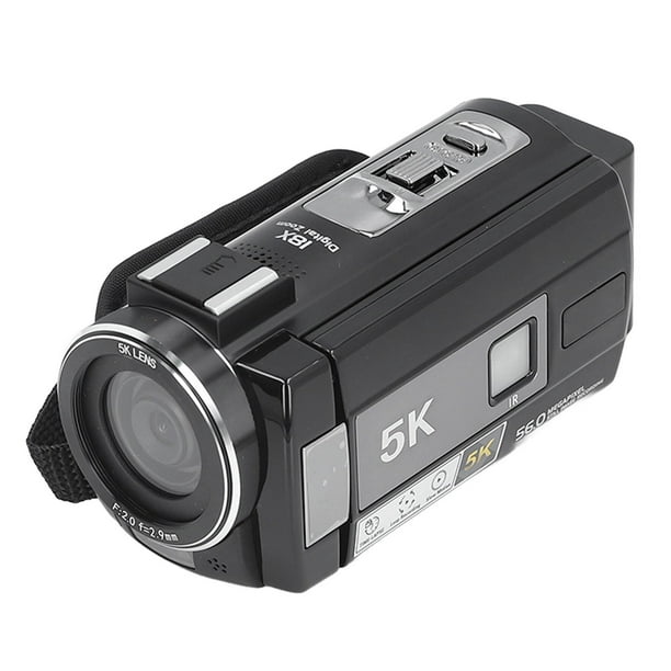 Cámara Vlogging, Cámara Digital 56MP 5K Pantalla Táctil Enfoque Automático Para Viajes