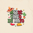 thumbnail image 4 of Inktastic My 1st Cinco De Mayo with Sombrero Red Chili Pepper Taco and Cactus Boys or Girls Baby T-Shirt, 4 of 5