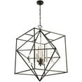 thumbnail image 7 of AC11208-Artcraft Lighting-Roxton - 8 Light Chandelier-Matte Black/Harvest Brass Finish, 7 of 7