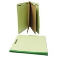 thumbnail image 2 of Six--Section Pressboard Classification Folders, 2 Dividers, Letter Size, Green, 10/box | Bundle of 2 Boxes, 2 of 3