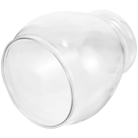 WASHWEPE Office Fish Tank Transparent Plastic 1Pcs