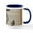 White/Navy Inside, variant on CafePress - Nautical Vintage Anchor Mugs - 11 oz Ceramic Mug - Novelty Coffee Tea Cup