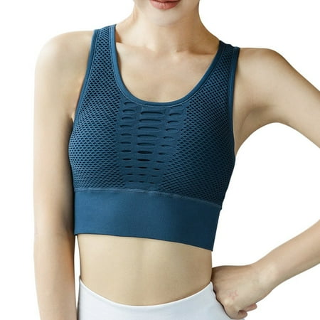 

Women Hollow Mesh Push-up Sports Bras