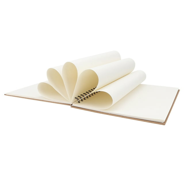 Cuaderno de pintura portátil de 16K con mango de dibujo, suministros de arte, cuaderno de dibujo elaborado con cuidado Jadeshay A
