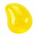 thumbnail image 3 of Mango Squishy Toy with Glitter Filled Design, Yellow, for Relaxation, Squeeze Toy, 3 of 3
