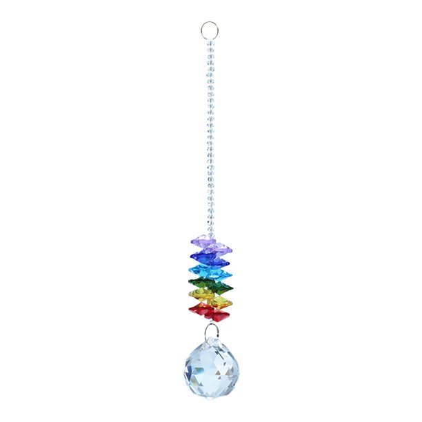 Adorno de Cristal Likrtyny Superficie Lisa Color Brillante para Ventanas Del jardín