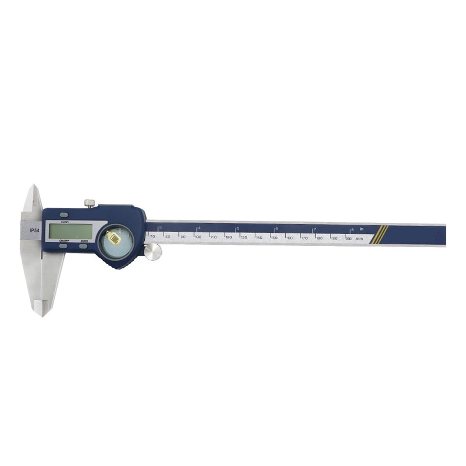 200 mm Digital Caliper Electronic Stainless Steel Vernier Caliper with Lcd Disp-lay Micrometer Caliper Measuring Tools ,Easy to Operate
