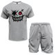 thumbnail image 2 of Pantalones Cortos Casuales Para Hombre, Pantalones Cortos Cargo Casuales Para Hombre, Pantalones Cortos de Cintura Elástica, Pantalones Cortos de Trabajo de Playa de Verano, Estilo 4 Bolsillos, Tres, 2 of 3
