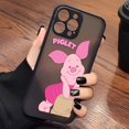 thumbnail image 3 of Funda para iPhone Apple 14 13 11 12 MINI Pro XS Max XR X 7 8 SE 2022 2020 6 6S Plus, Funda, Funda bonita de Anime Pink Piglet, 3 of 5