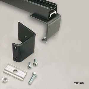 Surco Roof Rack Cross Bar Adapter TR100 Adapts Factory Elevated Rails To Surco Cross Bars; Set of 4