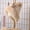 Beige, variant on Women Winter Knit Hat with Antlers Plush Thick Beanie Ear Cover Deer Horn Cap