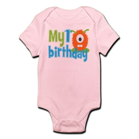 

CafePress - My First Birthday - Infant Bodysuit - Baby Light Bodysuit