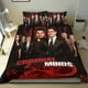 thumbnail image 1 of Mentes Criminales Conjunto de sábanas temático, trío de piezas, cómodo y amigable con la piel, diseño único, regalo de decoración para el hogar para familiares, amigos y fans,173cm *218cm, 1 of 6