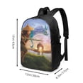 thumbnail image 2 of Mochila de viaje para portátil Raya y el Último Dragón, resistente al agua y antirrobo, con puerto de carga USB, ideal para negocios, trabajo, universidad, etc., ideal como mochila informal., 2 of 5