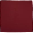 thumbnail image 2 of LA Linen 10-Pack Cloth Napkins, Washable Reusable Polyester Poplin Table Napkins, 18 by 18-Inch, Burgundy, 2 of 5
