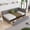 Gray, variant on Modern Twin Upholstered Daybed with 2 Storage Drawers, Leisure Linen Sofa Bed with Wooden Frame, Comfy Couch Bed for Living Room, Bedroom, Guest Room, No Box Spring Needed, Pink