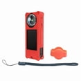 thumbnail image 1 of For Insta360 X5 Panoramic Camera Silicone Protective Case Shockproof Anti Scratch Dust Cover - Black, 1 of 5