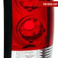 thumbnail image 4 of EURO TAIL LIGHTS RED AND CLEAR Made for and Compatible with 99-02 CHEVROLET SILVERADO, 4 of 8