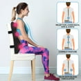 thumbnail image 3 of Lumbar Support Pillow, Memory Foam Ergonomic Back Cushion, for Office Chair Car Gaming, Lower Back Pain Relief, 3 of 14